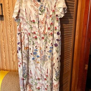 SHEIN Floral Maxi Dress - Multicolor